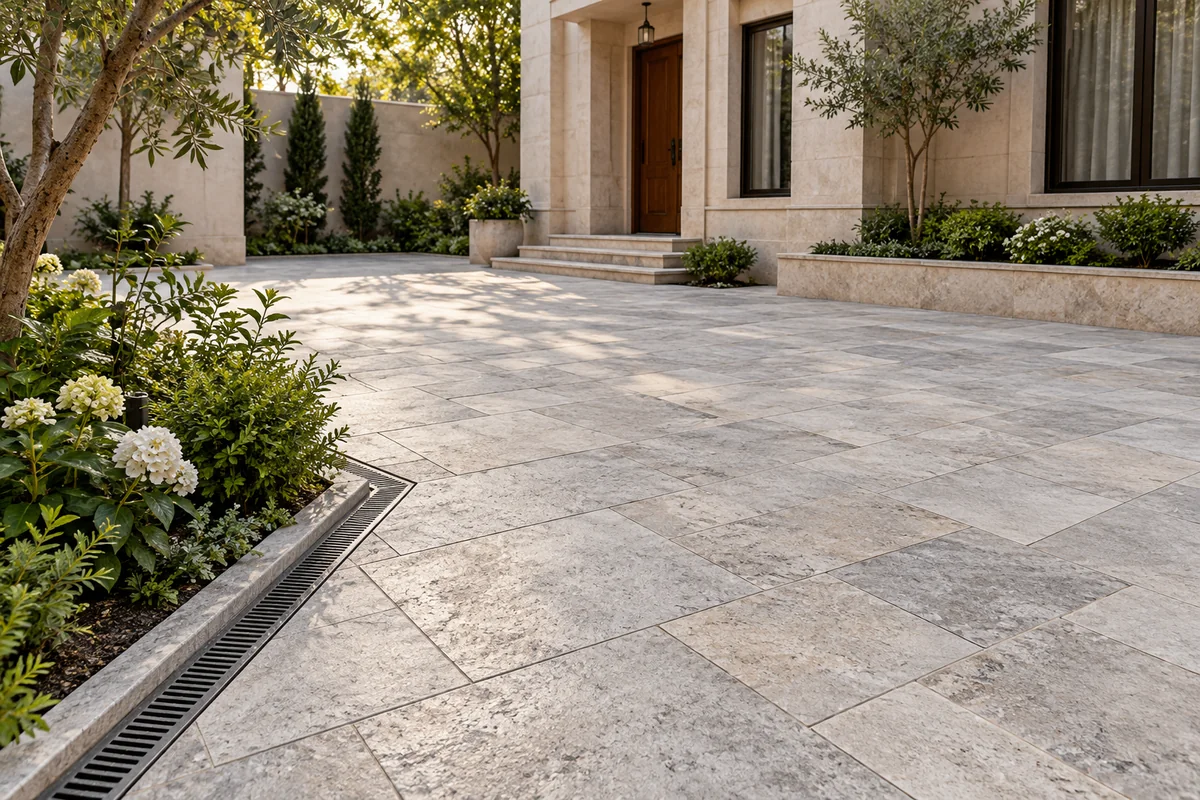 سنگ کف حیاط و ویلا را چطور انتخاب کنیم؟ راهنمای خرید بر اساس کاربرد و اقلیم